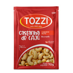 castanha de caju tozzi sache 70g