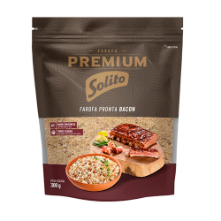 farofa pronta solito 300g bacon premium