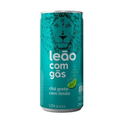 cha leao ice tea zero acucar 290ml limao lata