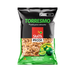torresmo santa massa 40g limao