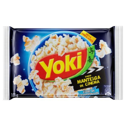 pipoca microondas yoki manteiga de cinema 100g