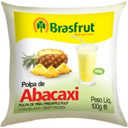 polpa fruta brasfrut abacaxi 100g