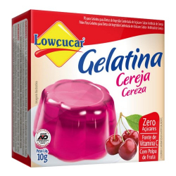 gelatina lowcucar zero ac.10g cereja
