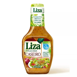 molho liza p/salada 234g caseiro 234g