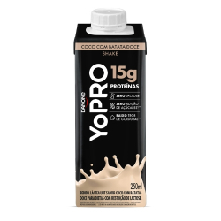 danone yopro 15g 250ml coco batata doce