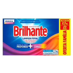 detergente po brilhante 2,2kg limpeza total