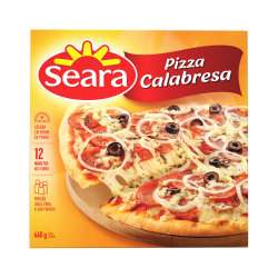 pizza seara calabresa 460gr