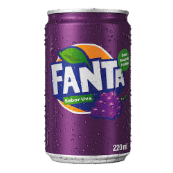 refrigerante fanta uva 220ml