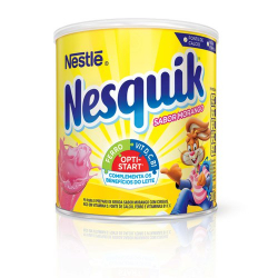 achocolatado em po nesquik morango 380g