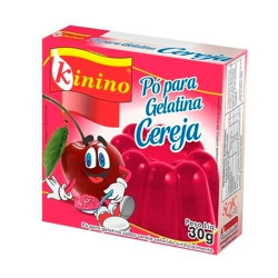 gelatina kininor cereja