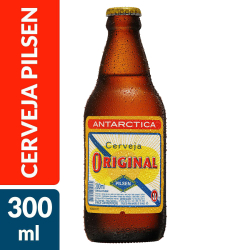 cerveja antarctica original pilsen 300ml