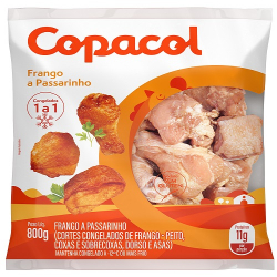 frango a passarinho copacol 800g temperado