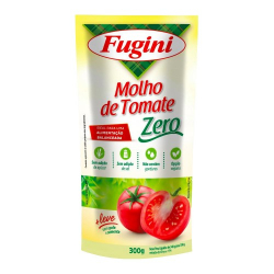 molho de tomate fugini zero sache 340g