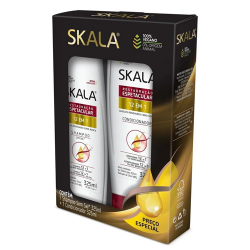 shampoo e condicionador skala 12x1 325ml