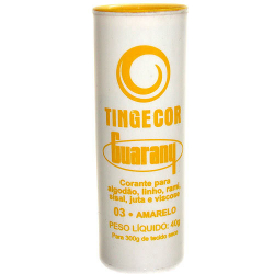 corante tingecor guarany no03 amarelo 40g