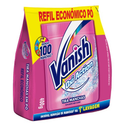 tira manchas vanish oxi action crystal white refil 400gr