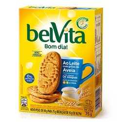 biscoito belvita ao leite com graos de aveia 75g