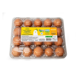 ovos caipira raiar c/20 organico grande