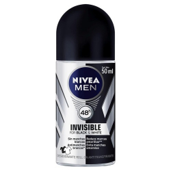 desodorante nivea invisible for black e white men 50ml