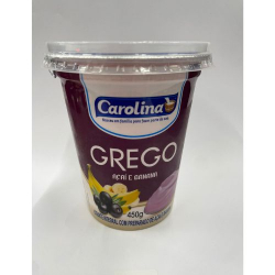 iogurte grego carolina 450g acai c/banana