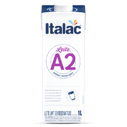 leite italac a2 1l semidesnatado