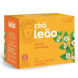 cha leao camomila c/15 saq