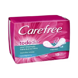 protetor diario carefree brisa sem perfume com 15 unids.