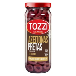 azeitona preta tozzi 160g fatiada pote