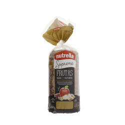 pao nutrella supreme frutas graos e castanha 600g