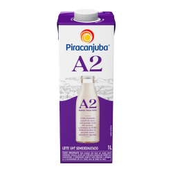 leite piracanjuba 1 l tipo a2 semi desnatado