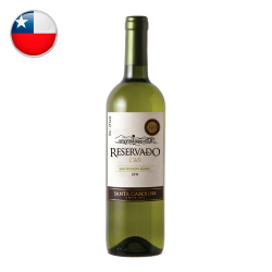 vinho chileno santa carolina reservado sauvignon blanc 750ml