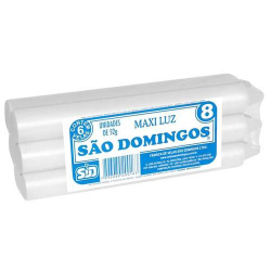 vela maxi luz n8 52g 6un