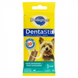 petisco pedigree dentastix racas pequenas 45g