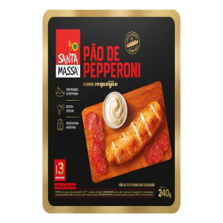 pao de pepperoni santa massa 240g c/ requeijao