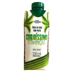 agua de coco coquissimo tropical 330ml