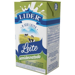 leite lider 1l uht semi desnatado