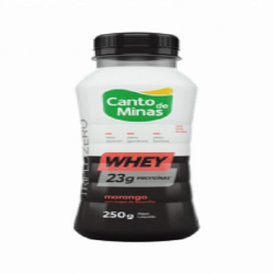 iogurte canto de minas whey 250g morango