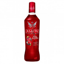 vodka askov 900ml remix frutas vermelhas