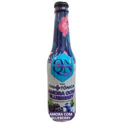 gin tonica qn dry amora/blueberry 355ml