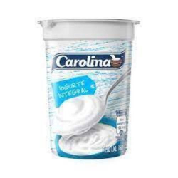 iogurte carolina natural integral 160g