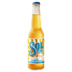 cerveja sol l.n 330ml zero alcool