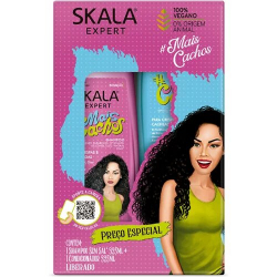 kit skala sh. + cond.325ml mais cachos