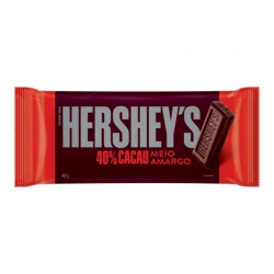 choc. barra hersheys 82g meio amargo