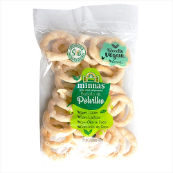biscoito de polvilho minnas 100g vegano