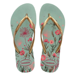 sandalia havaianas slim organic preto/cinza dark/