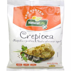 crepioca natural life sem gluten pacote 250gr