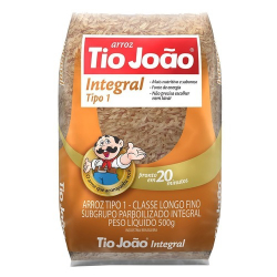 arroz integral tio joao 500g