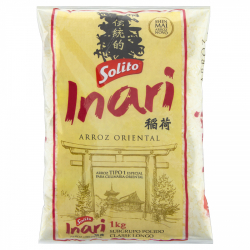 arroz oriental tipo 1 solito inari pacote 1kg