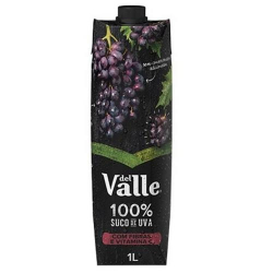 suco 100% uva del valle 1l sem adicao de acucares