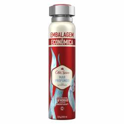 antitranspirante spray mar profundo old spice 200ml embalagem economica